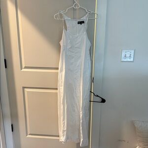 Zara White Maxi Dress